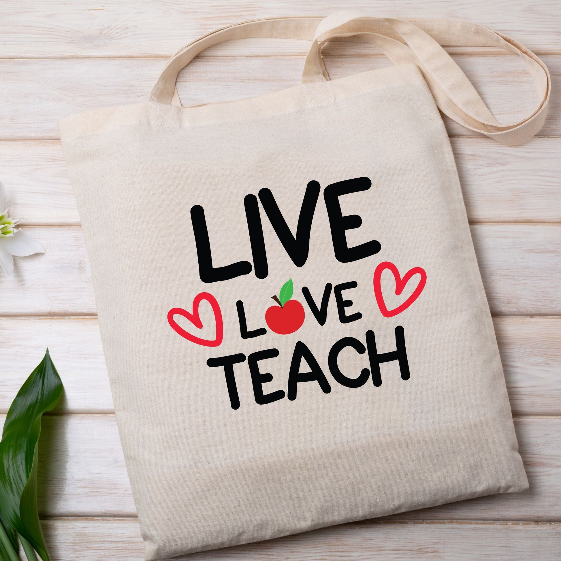 DTF Transfer Live Love Teach