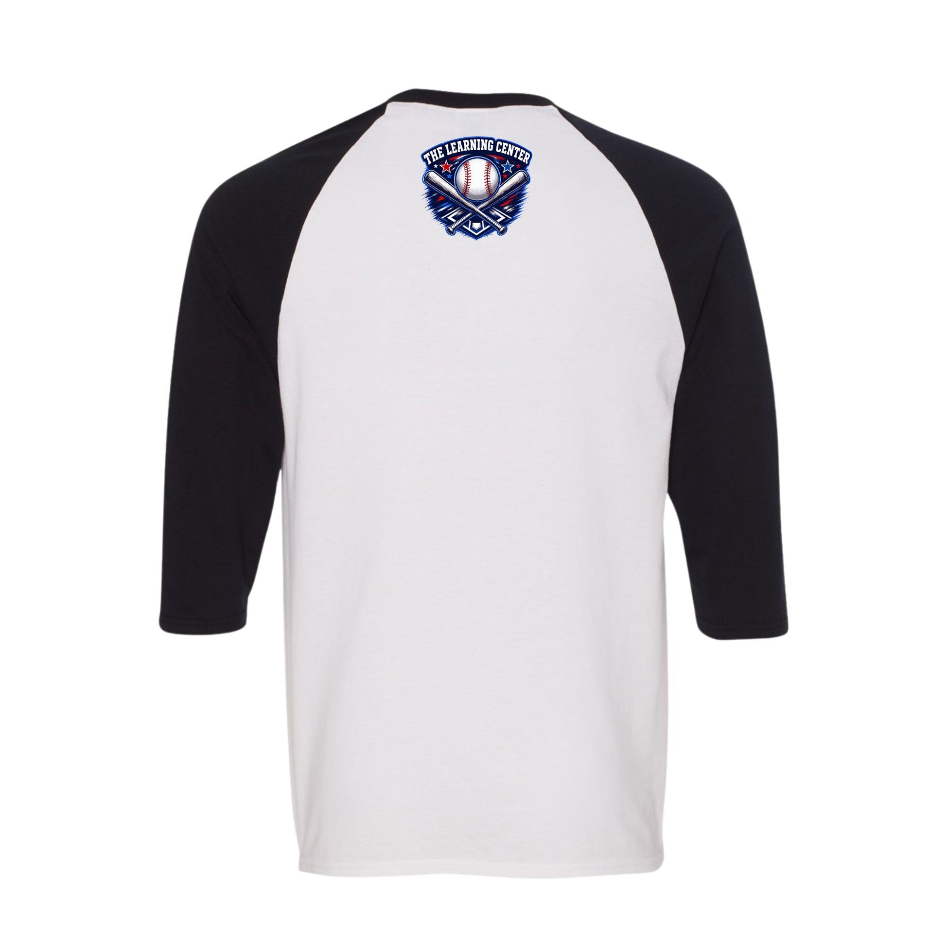 TLC Baseball Game Night Raglan Quarter Sleeve Shirt Adult