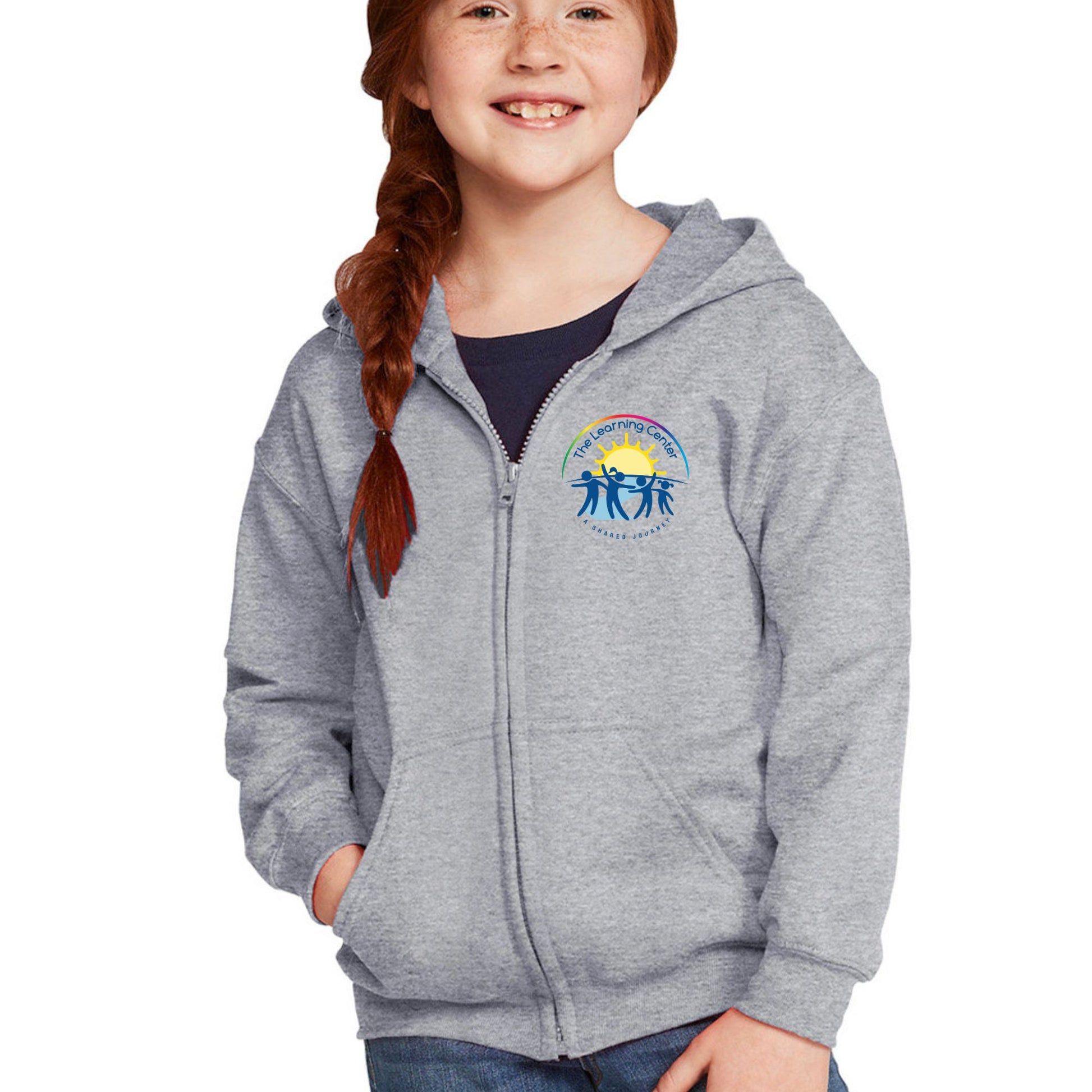 TLC Logo Zip Up Hoodie Youth