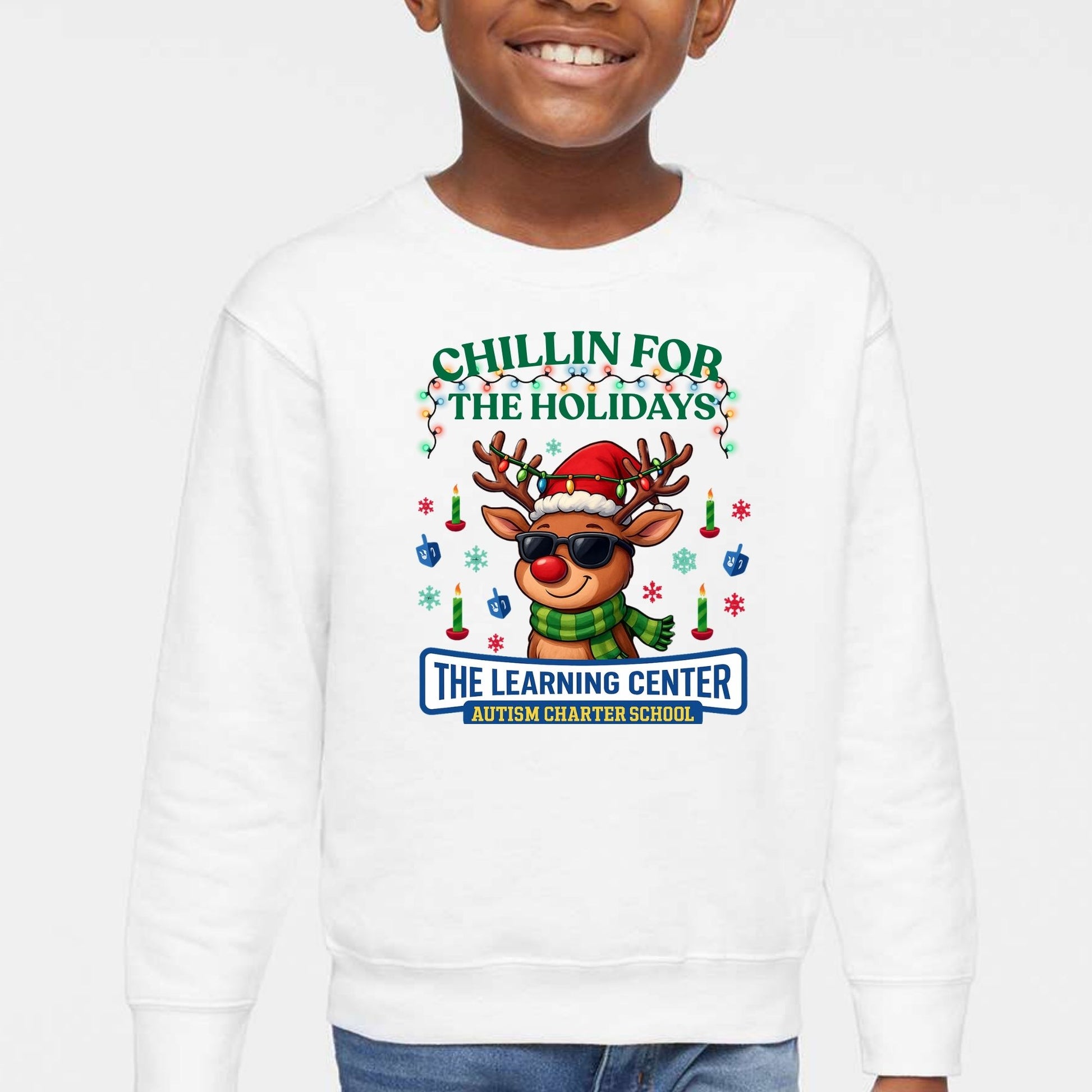 Chillin for the Holidays Spirit Sweater Toddler
