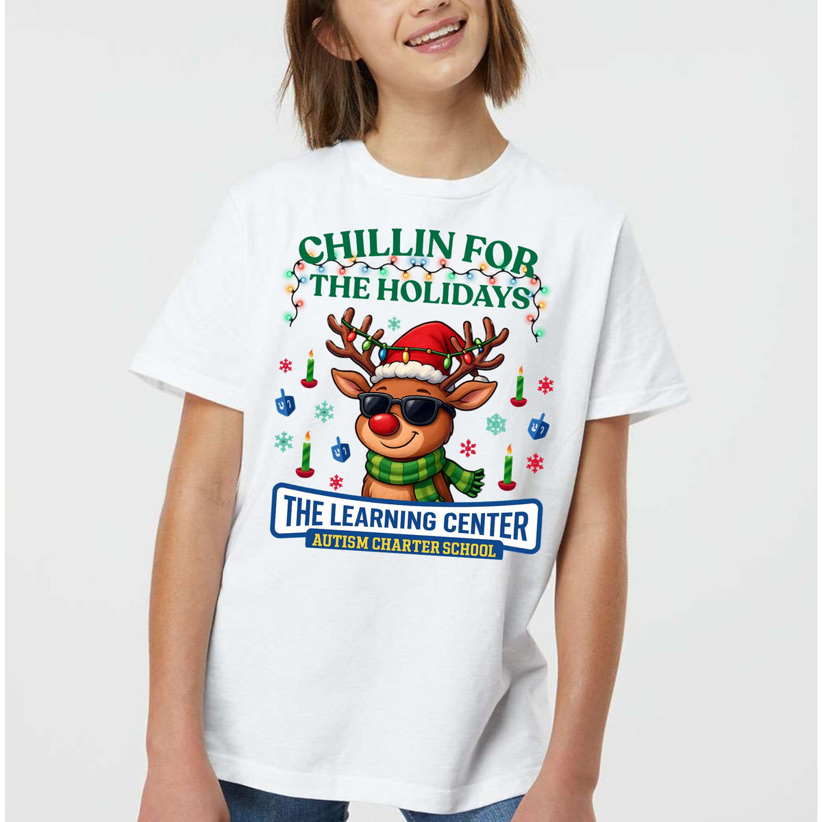 Chillin for the Holidays Spirit Shirt Youth
