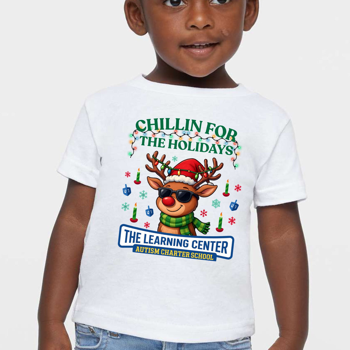 Chillin for the Holidays Spirit Shirt Toddler