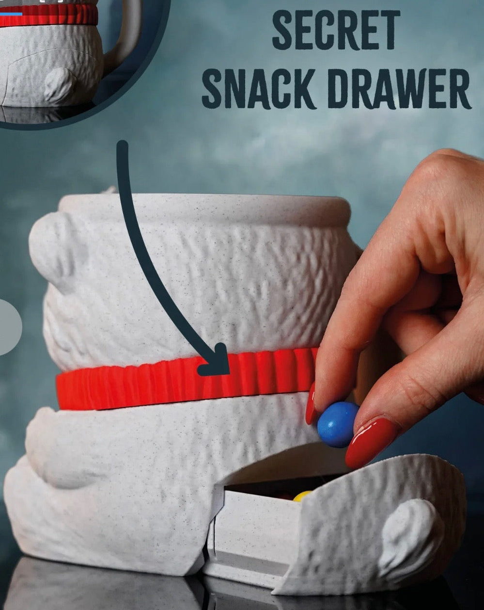 Holiday Pint Holder Pawblo the Polar Bear