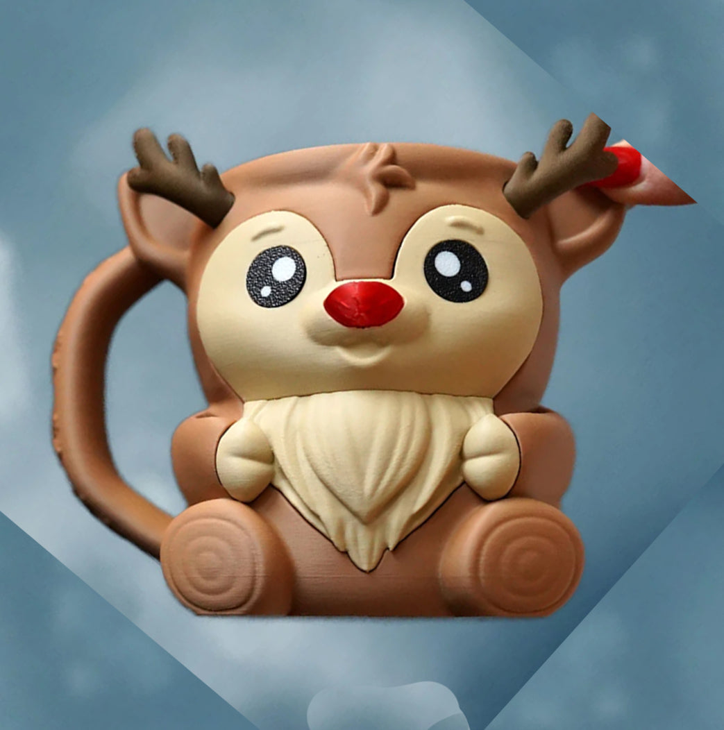 Holiday Pint Holder Rudy the Reindeer